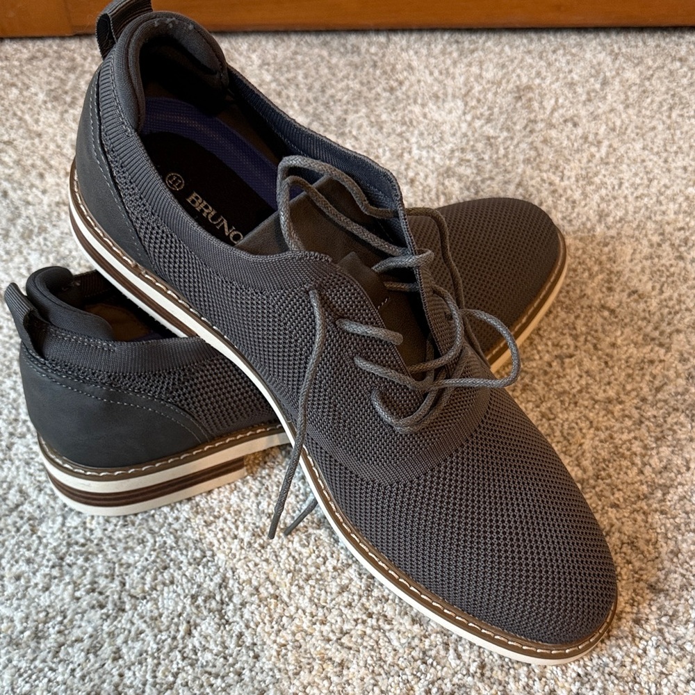 Men's Bruno Marc Black Casual Shoes - 11